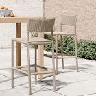 Westport Wicker Outdoor Slim Profile Bar Stool