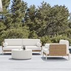 Ventura Aluminum Outdoor Sofa, Lounge Chair &amp; Kos Coffee Table Set