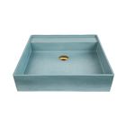 Monterey Square Handmade Vessel Sink &amp; Console