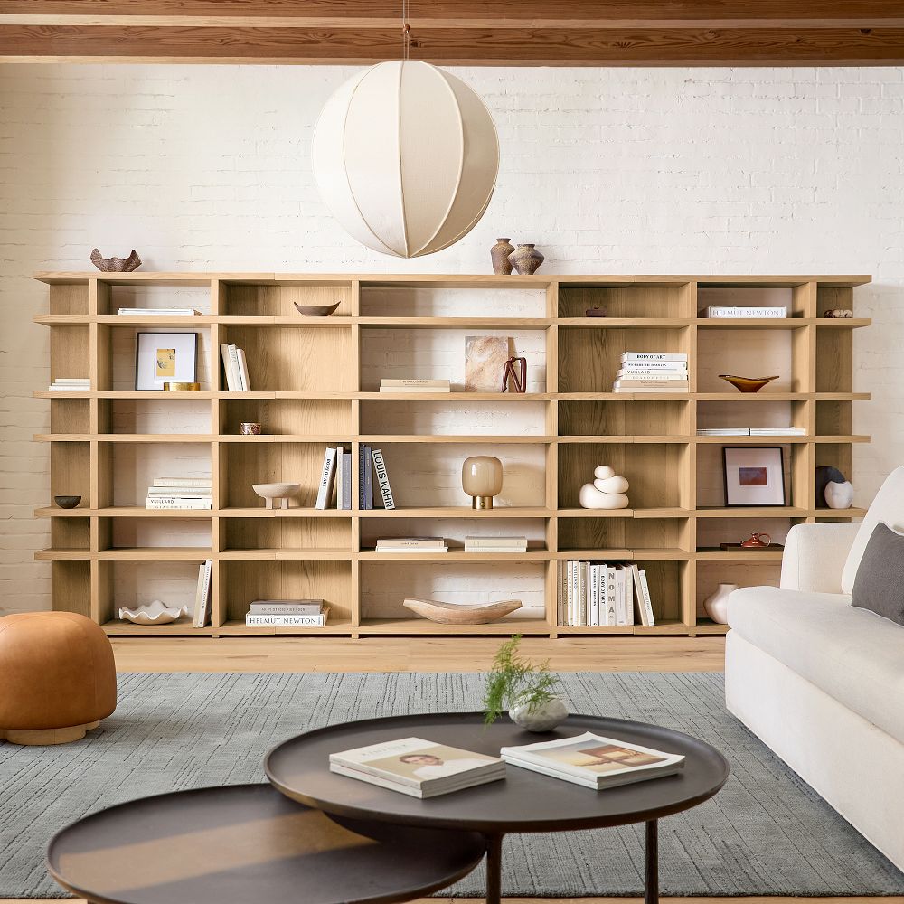 Wallace Modular Shelf Set (168") by West Elm