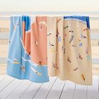 Surf Scene Beach Towel
