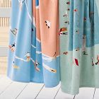 Pool Scene Beach Towel