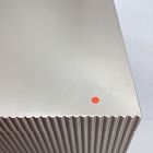 Open Box: Modern Fluted Jewelry Box, Grand (7.5"H) - Champagne