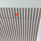 Open Box: Modern Fluted Jewelry Box, Small 5"H - White