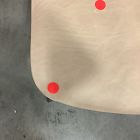 Open Box: Grier Leather Counter Stool (26") - Ludlow Leather Sand, Textured Antique Bronze