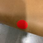 Open Box: Grier Leather Counter Stool (26") - Ludlow Leather Sesame, Textured Antique Bronze