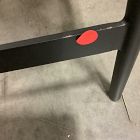 Open Box: Grier Leather Counter Stool (26") - Ludlow Leather Sesame, Textured Antique Bronze