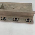 Open Box: The McGarvey Workshop Solid Mail Holder - Gray