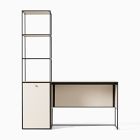 Marlowe Desk (42") &amp; Narrow Shelf (18") Set