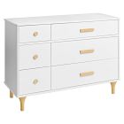 Kids Babyletto Lolly 6-Drawer Double Dresser