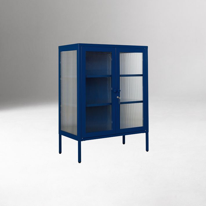 Mustard Made Mixer Glass Cabinet | West Elm