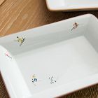 St. Jude Decorative Ceramic Ski Patch Trays