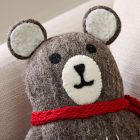 Felt Bear Pillow