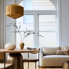 Pierce &amp; Ward Fabric Pendant (20")