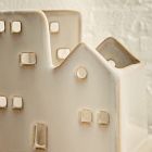 Ceramic Village Tealight Candleholders