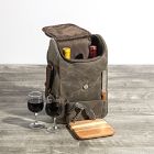 Insulated Double Wine &amp; Cheese Bag