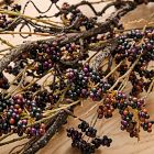 Faux Berry Twisted Twig Garland