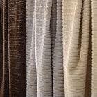 Faux Fur Textured Channel Throw