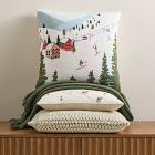 Ski Village Pillow Cover &amp; Throw Set
