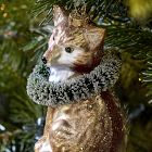 Glass Fox Ornament
