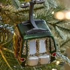 Glass Ski Gondola Ornament