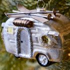 Glass Trailer Ornament