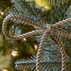 Metallic Bow Clip-On Ornament