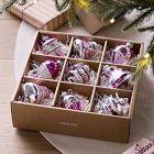 Shiny-Brite™ Pink Glass Shaped Ornaments (Set of 9)