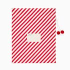 Stripe Santa Bag