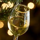 White Wine Glass Ornament