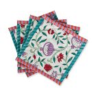 Furbish Studio Block Print Quilted Coasters (Set of 4)