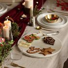 Fleck White Marble Platter