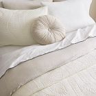 Trailing Fern Matelasse Duvet Cover &amp; Shams