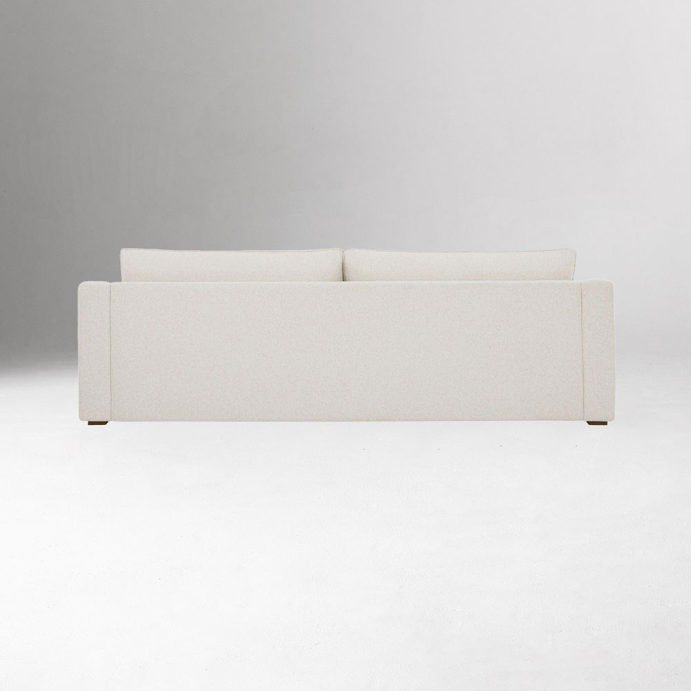 rear view of white sofa