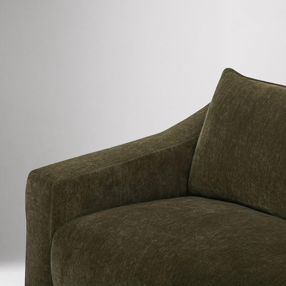 armrest and fabric close-up