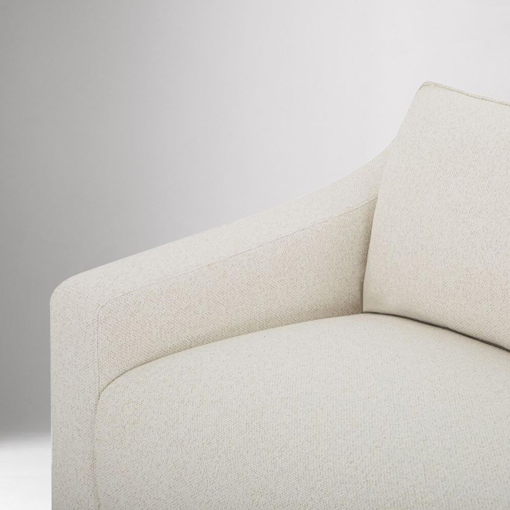 close-up of white upholstery