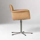 Nelson Leather Swivel Office Chair