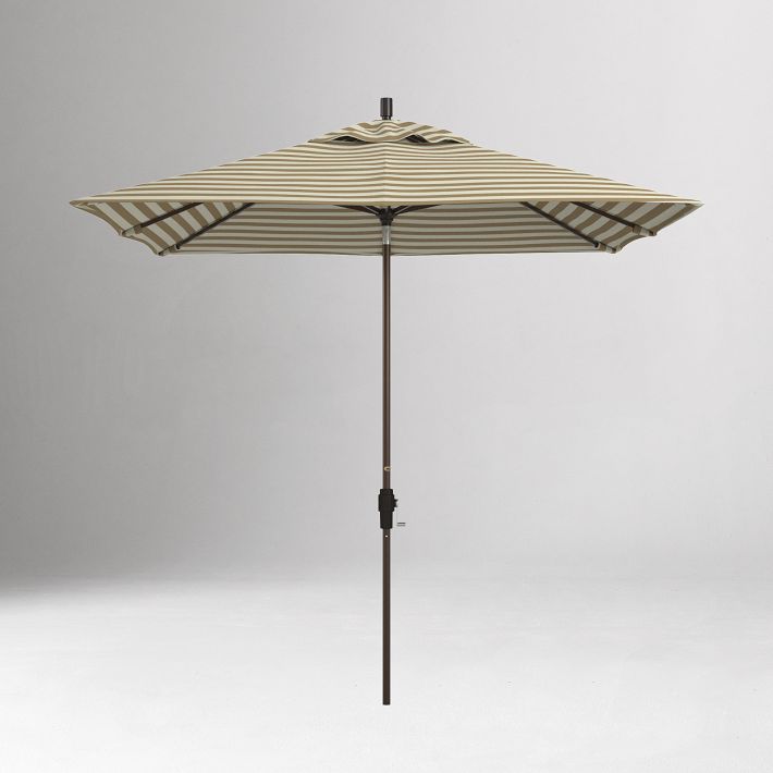 cabana stripe patio umbrella Business & Pleasure Co. The FEATURES COLORFAST BY 15x BestChoiceProducts10ftSolarLEDOffsetHangingMarketPatioUmbrellaforBackyardPoolsideLawnandGardenw/EasyTiltAdjustmentPolyesterShade8Ribs-Gray 10 ft 360? Rotation Size:148cm