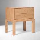 Tobin Cerused Nightstand (23")