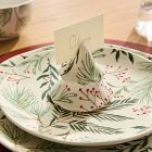 Tannenbaum Winter Berries Ceramic Place Card Holders