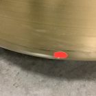 Open Box: Drum Storage Coffee Table (40") - Café, Antique Brass