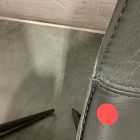 Open Box: Slope Leather Dining Chair (Set of 2) - Saddle Leather Slate, Charcoal