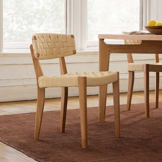 Brenna Woven Dining Chair by West Elm