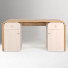 Rockwell Oak Desk (61")