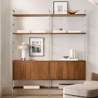 Ozzy Modular Storage Shelf Unit (31"&ndash;62")