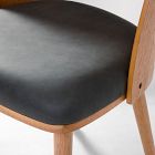Boerum Plywood Back Leather Dining Chair