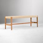 Brenna Woven Dining Bench