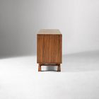 Pierce &amp; Ward Leather Front Media Console (72")