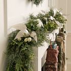 Pre-Lit Faux Juniper Lit Garland