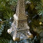 Glass Eiffel Tower Ornament